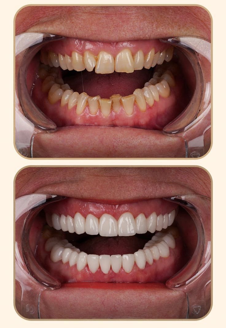 Smile Makeover Before and After